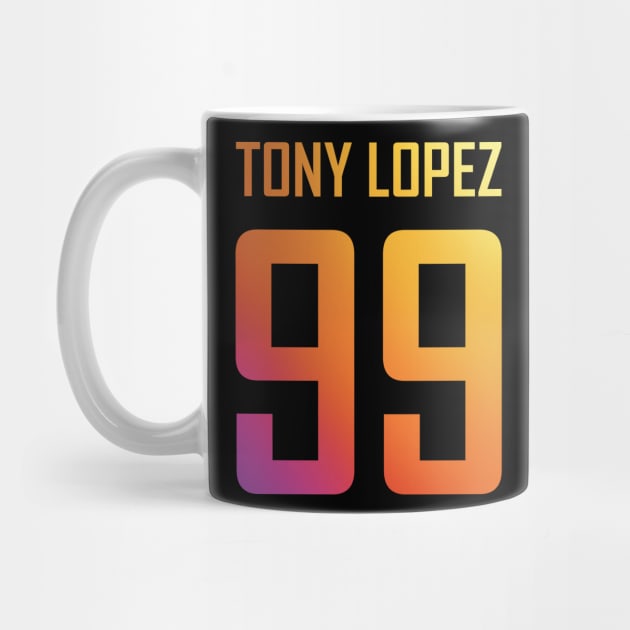 Tony Lopez Logo name and birth year number (rainbow) - Tiktok Lopez brothers by Vane22april